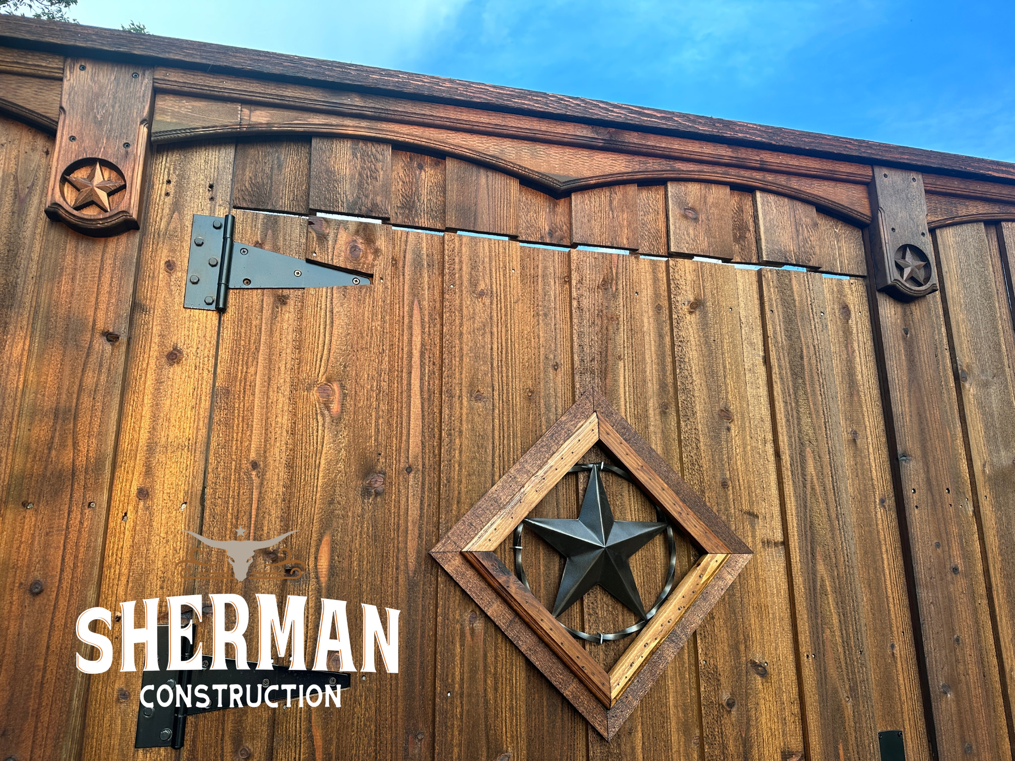 Wood Fence Project 12